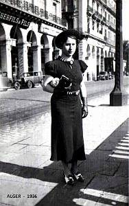 Alger - Portrait de Femme - 1936